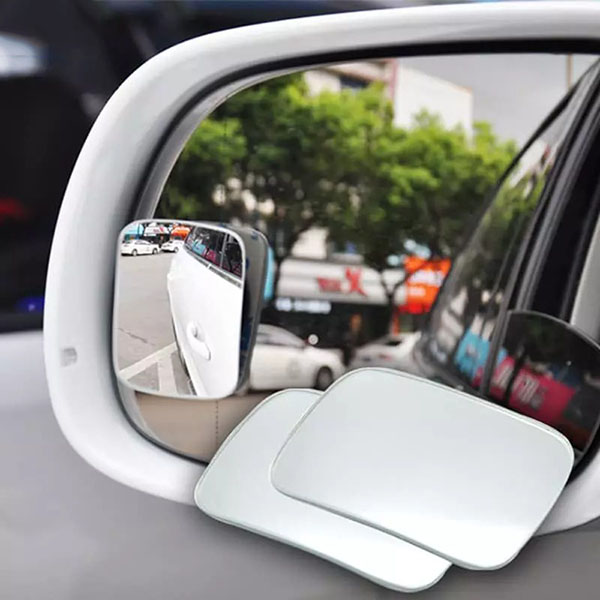 Bộ 2 gương cầu lồi dán gương chiếu hậu xóa điểm mù ô tô 360 độ cao cấp
