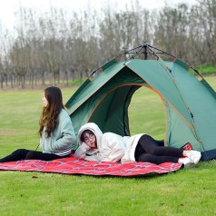 Lều cắm trại bật tự động cao cấp cho 1-3 người, kích thước 2 x 1.5 x 1.2m siêu gọn nhẹ, XANH DƯƠNG
